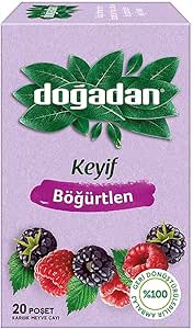 Doğadan Böğürtlen Çayı, 20 Poşet