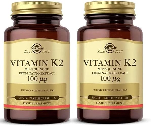 Solgar Vitamin K2 100 Mcg 50 Tablet 2 Adet