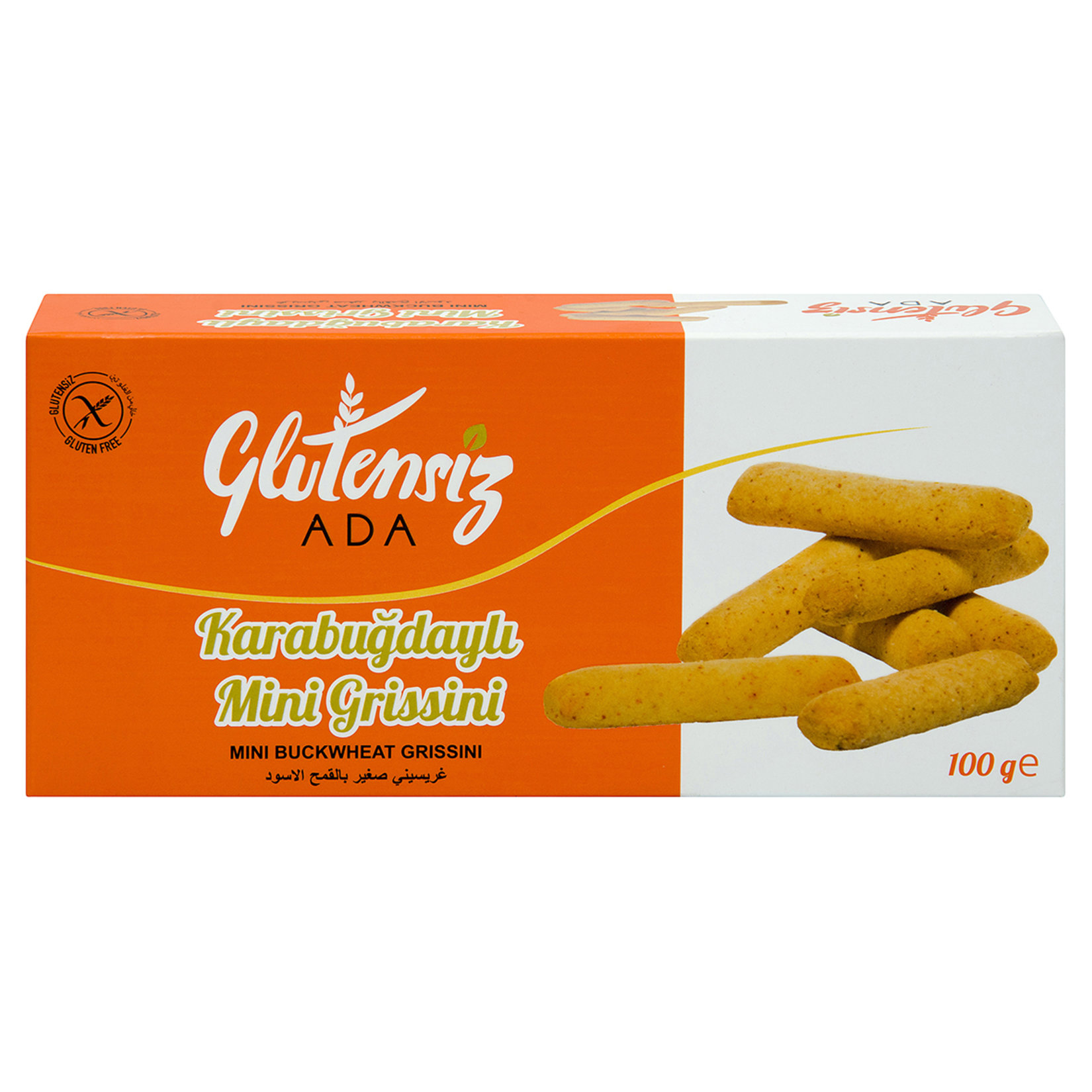 Glutensiz Ada Karabuğdaylı Mini Grissini 100 G
