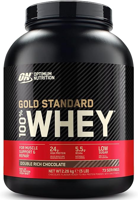 ON Optimum Nutrition 100% Whey Gold Standard Double Çikolata Aromalı, 2.26kg, 73 Servis