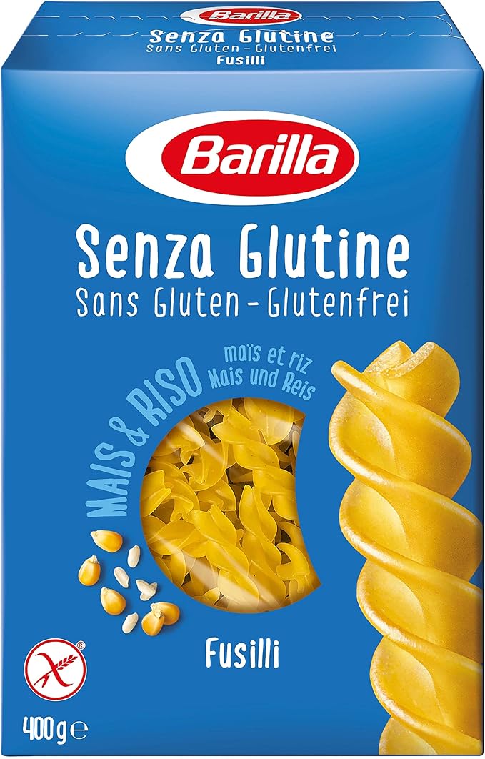 Barilla Glutensiz Burgu (Fusilli) Makarna 400 g.