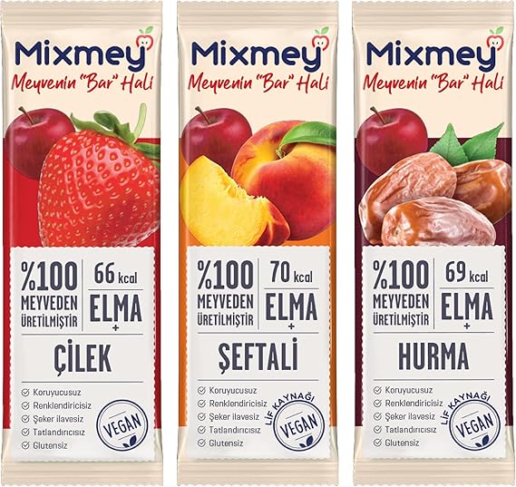 Mixmey Tatlı Sever Meyve Barı – 24 Adet
