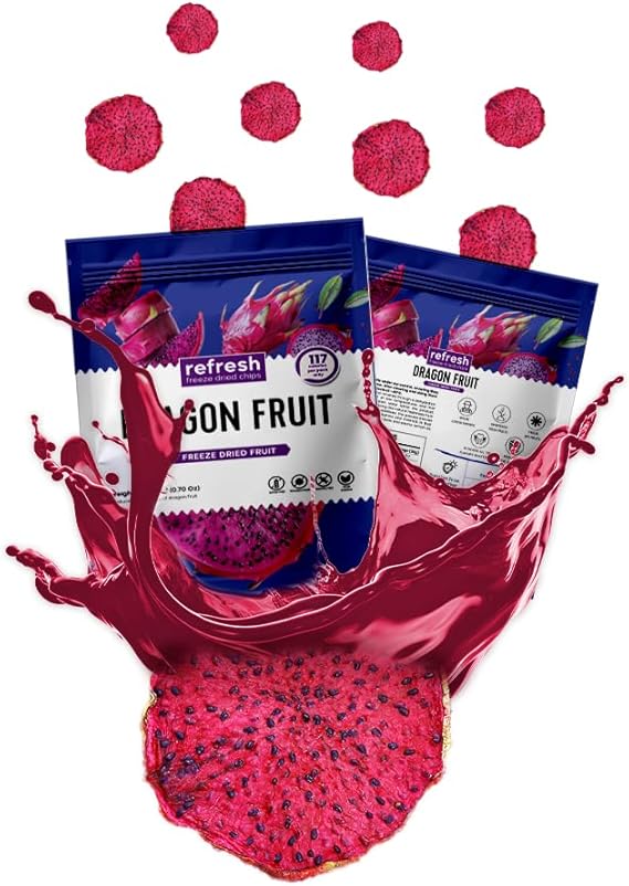 Freeze Dried Ejder Meyvesi - Dondurularak Kurutulmuş Meyve - Freeze Dry Meyve Kurusu 20gr