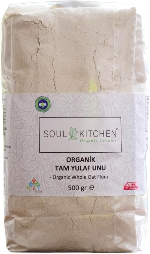 SOUL KITCHEN ORGANİK ÜRÜNLER Tam Yulaf Unu 500gr