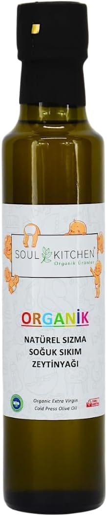 Soul Kitchen Organik Natürel Sızma Soğuk Sıkım Zeytinyağı 250ml