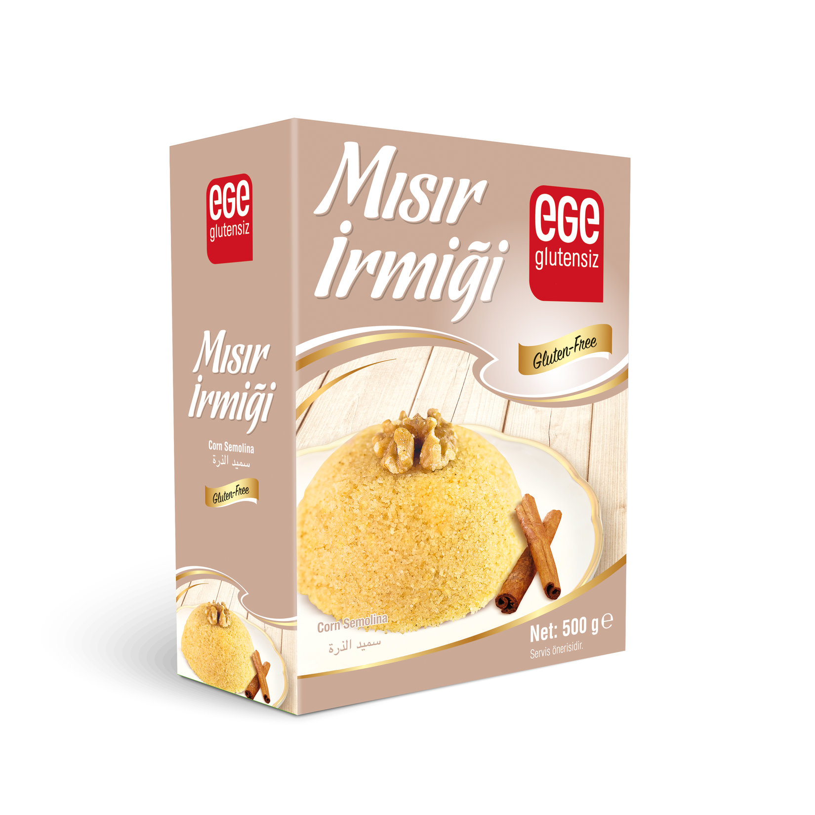 Ege Glutensiz Mısır İrmiği 500 G
