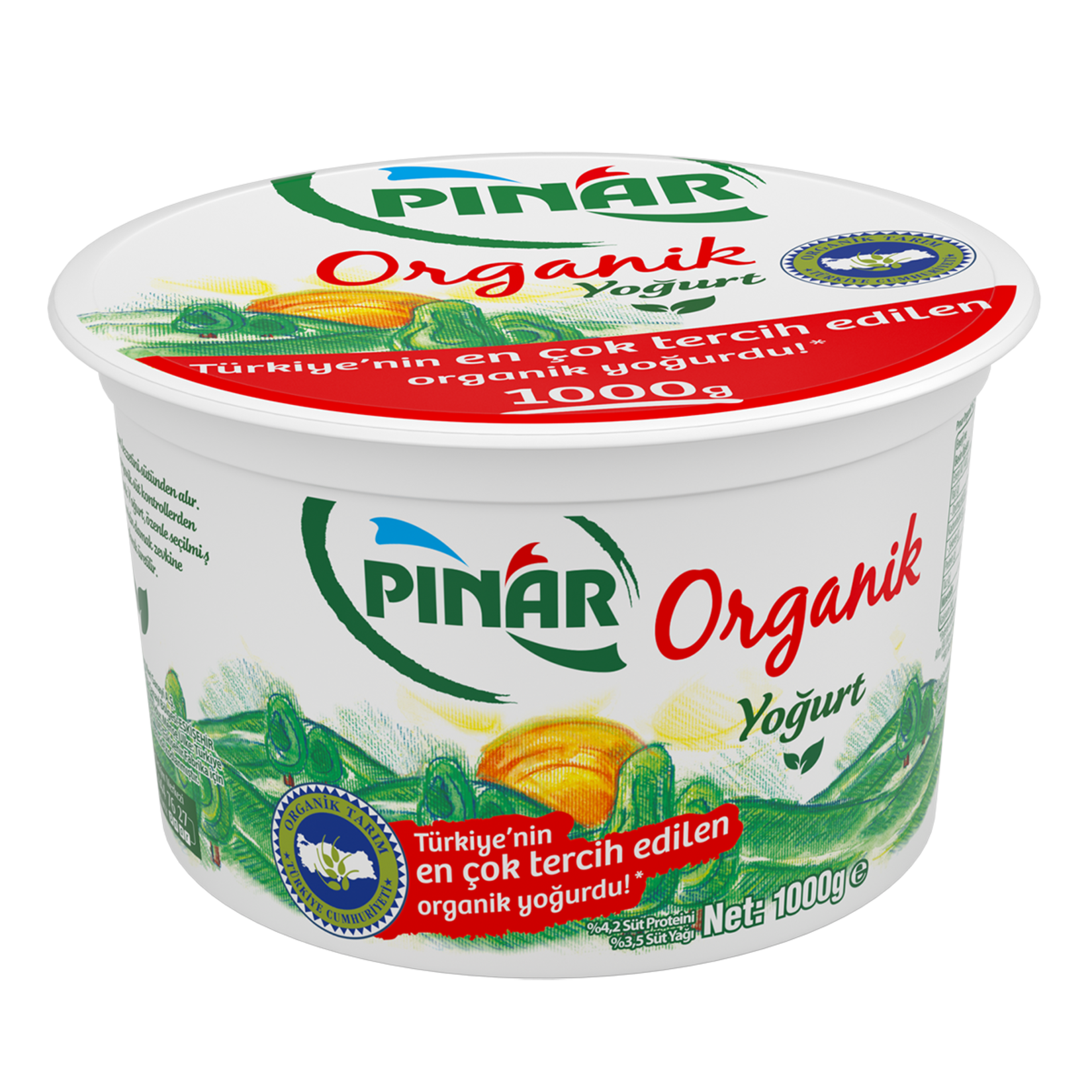 Pınar Organik Yoğurt 1000 G
