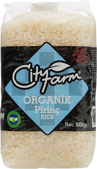 Cityfarm Organik Pirinç,1000 Gr