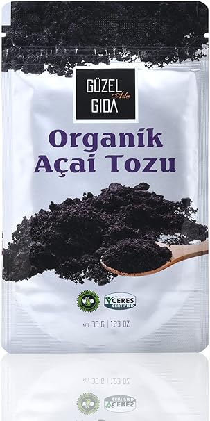 Güzel Ada Gıda Organik Açai Tozu 35 g