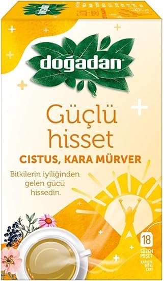 Dogadan Güçlü Hisset Karışık Bitki Çayı 18 Süzen Poşet