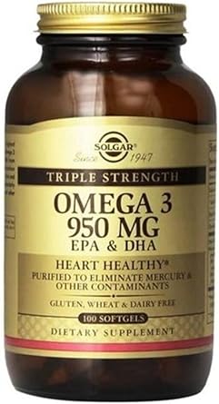 Solgar Omega 3 950 Mg 100 Softgels Balık Yağı