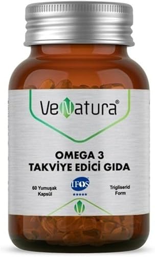 Venatura Omega 3 60 Kapsül PORTAKAL Renkli