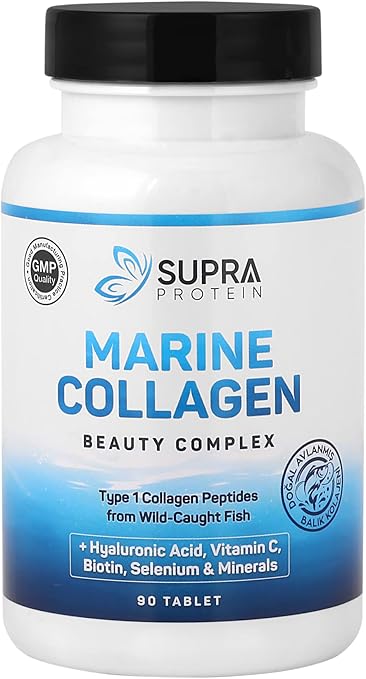 Supra Protein Marine Collagen Beauty Complex - 90 Tablet Balık Kolajeni