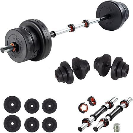 Ecgspor 22 KG Multifonksiyonel Halter ve Dambıl Seti - Ağırlık Fitness
