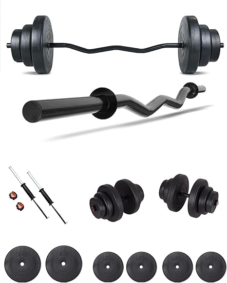 Ecgspor Z BAR Dambıl Seti ve Fitness Ağırlık Seti 25 KG