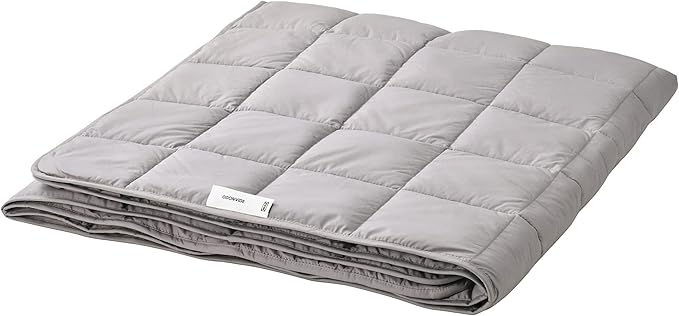 ProTuning ODONVIDE Ağırlıklı battaniye, açık sıcak, koyu gri, 150x200 cm 8 kg